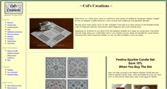 Desktop Screenshot of colscreations.co.uk